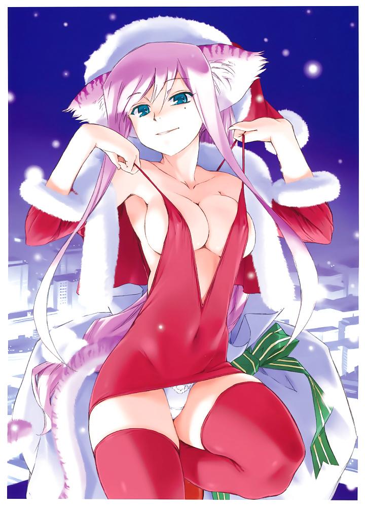 25P Anime Fluffy Cute Girls