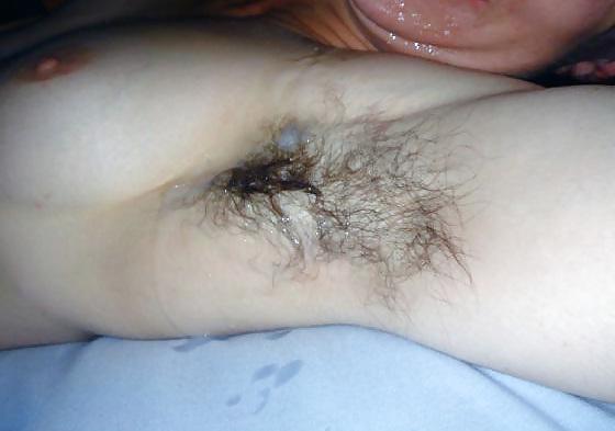 21P Cum on hairy pits