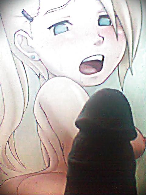 6P Cum on Ino ( Naruto )