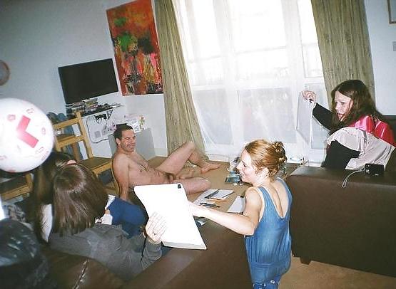 11P Women and cock 10 - Real CFNM party
