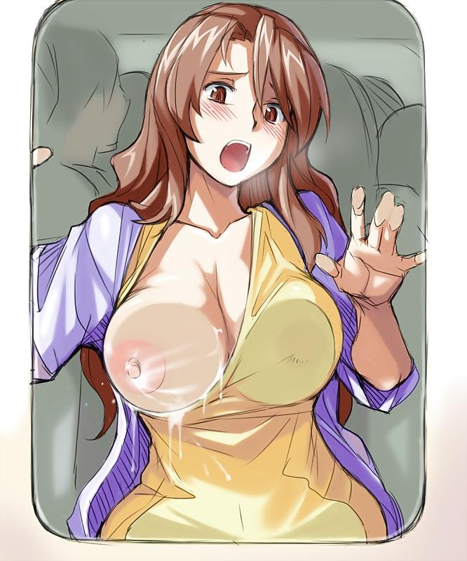 25P Anime TITS ON GLASS