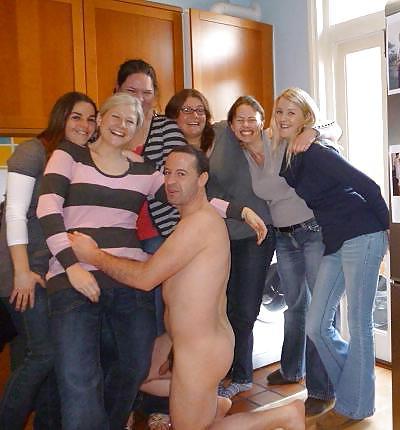 15P Women and cock 16 - more from Real CFNM party
