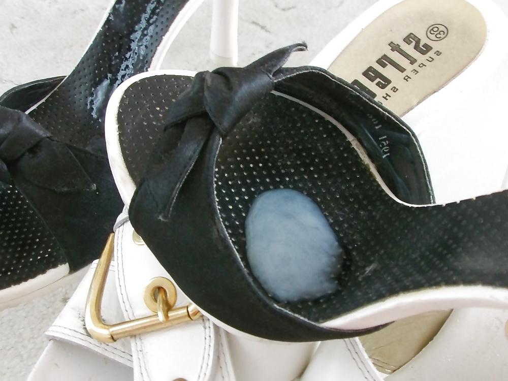 17P Cum on wife zara mules