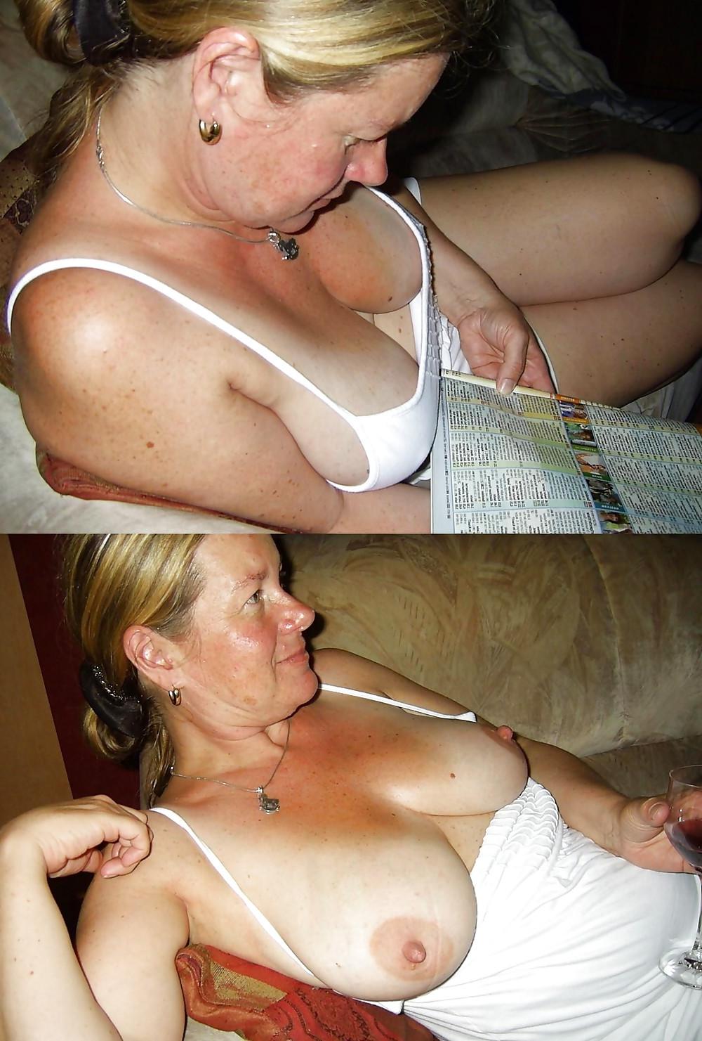 24P She forgot her bra 23.