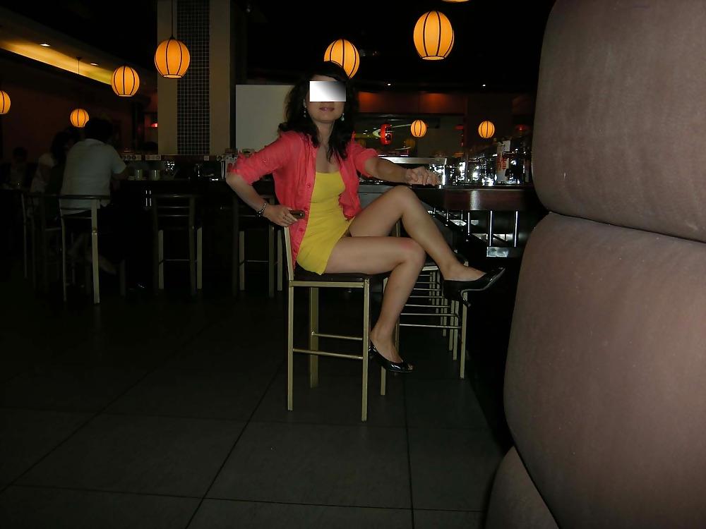 8P Slut  in the bar