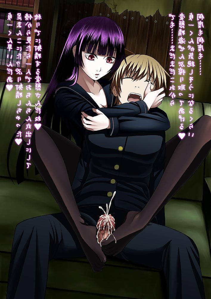 20P Femdom Footjob Anime III - Hentai Mess