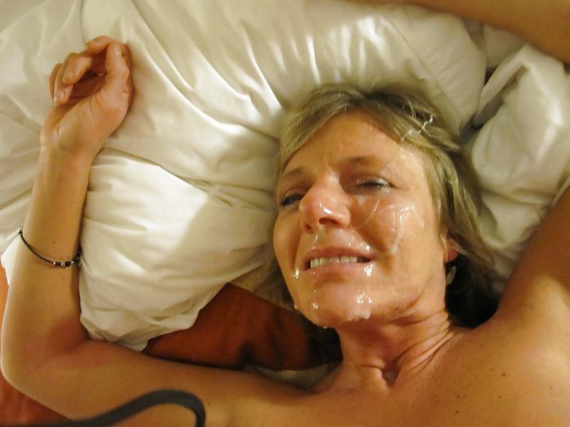 8P Big Facial for a Milf