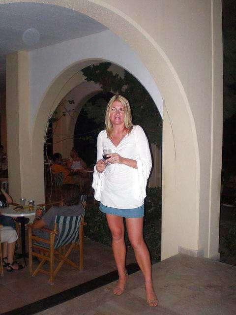 6P Exposed wife - mature blonde MILF