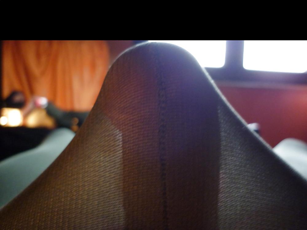 19P Cum on my leg