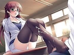 20P Some More Messy Footjob Anime - Hentai