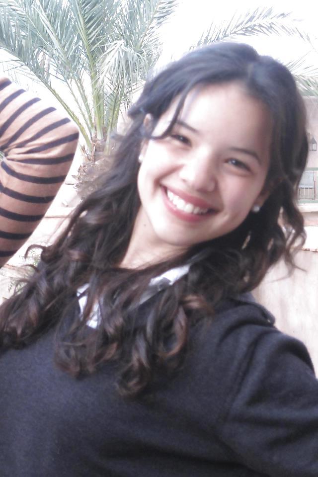 17P Hasna Morocco Girl Cum On Her