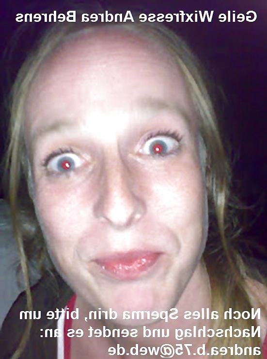 9P Andrea Behrens die geile Spermasau