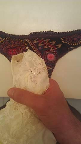 25P Aunt's Panties and Bra's - 58 Years Old - Thanksgiving Stay