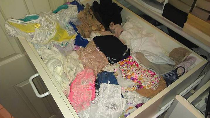25P Aunt's Panties and Bra's - 58 Years Old - Thanksgiving Stay