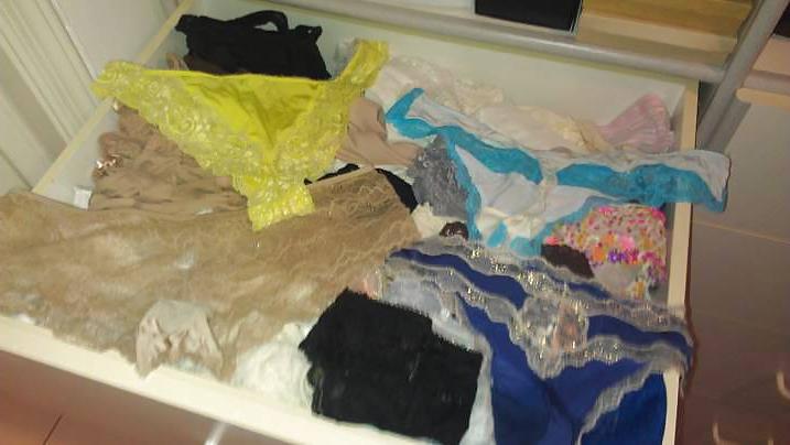 25P Aunt's Panties and Bra's - 58 Years Old - Thanksgiving Stay