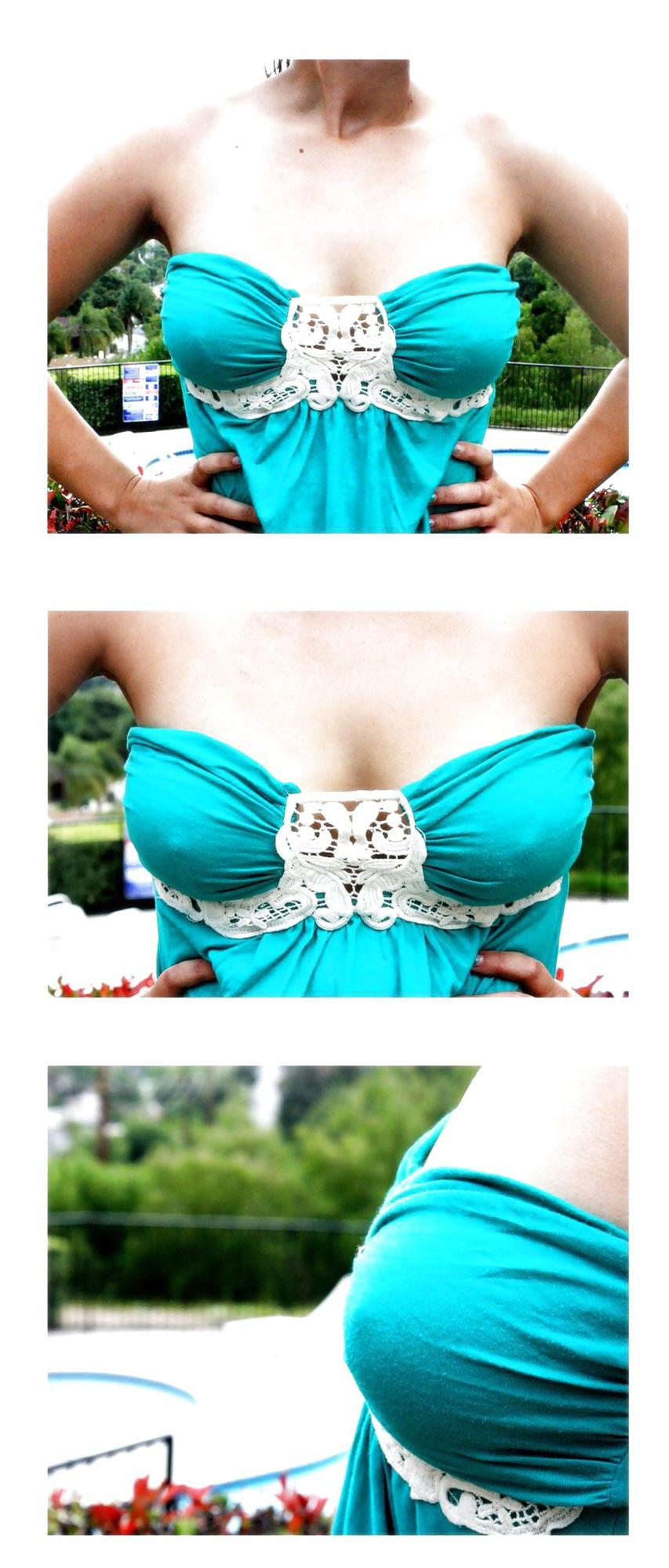 25P No bra