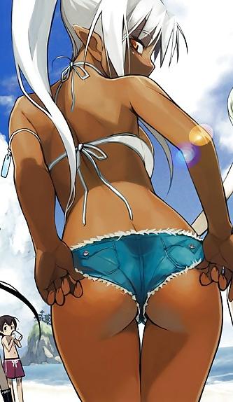 25P Dark Skin Anime Babes (Ganguro-Tan)