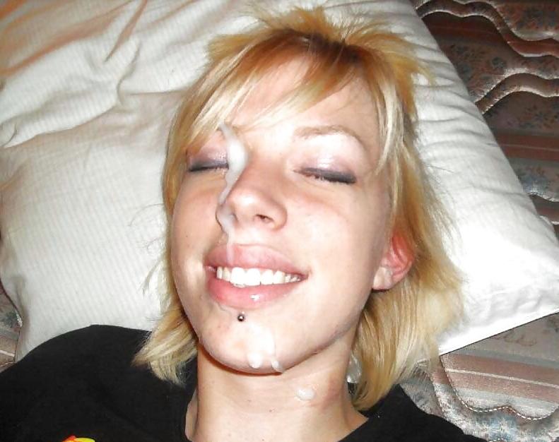 25P Whore facials!
