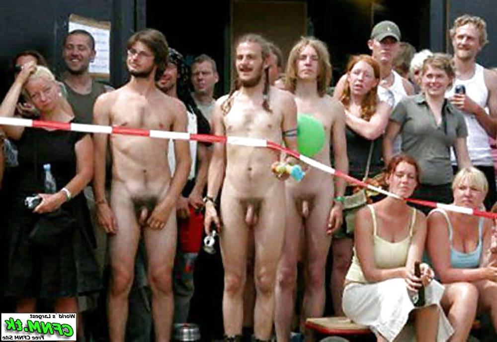 25P CFNM - Clothed females - nacked males