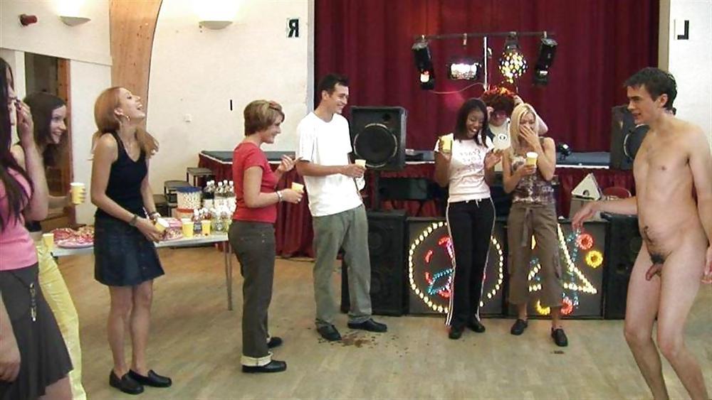 25P CFNM - Clothed females - nacked males