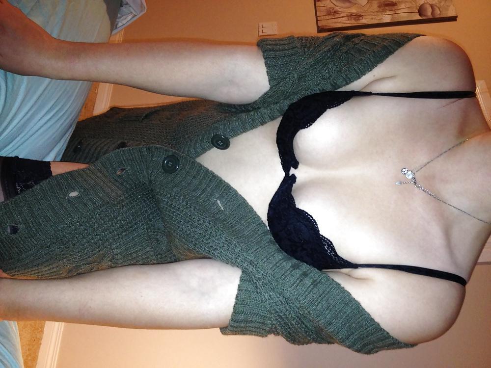 8P Bra Panties Slut Wife!