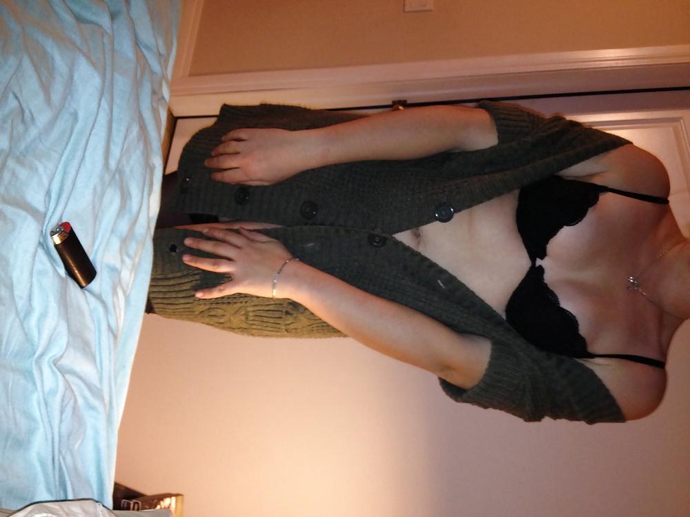 8P Bra Panties Slut Wife!