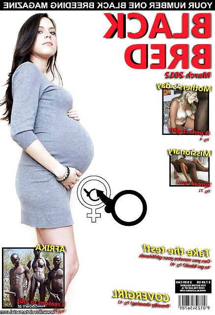 25P White Wives & GF's Black Bred Pregnant by Hung Niggas