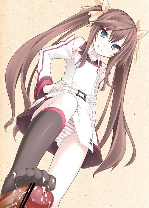 20P Femdom Footjob Anime II - Hentai Mess