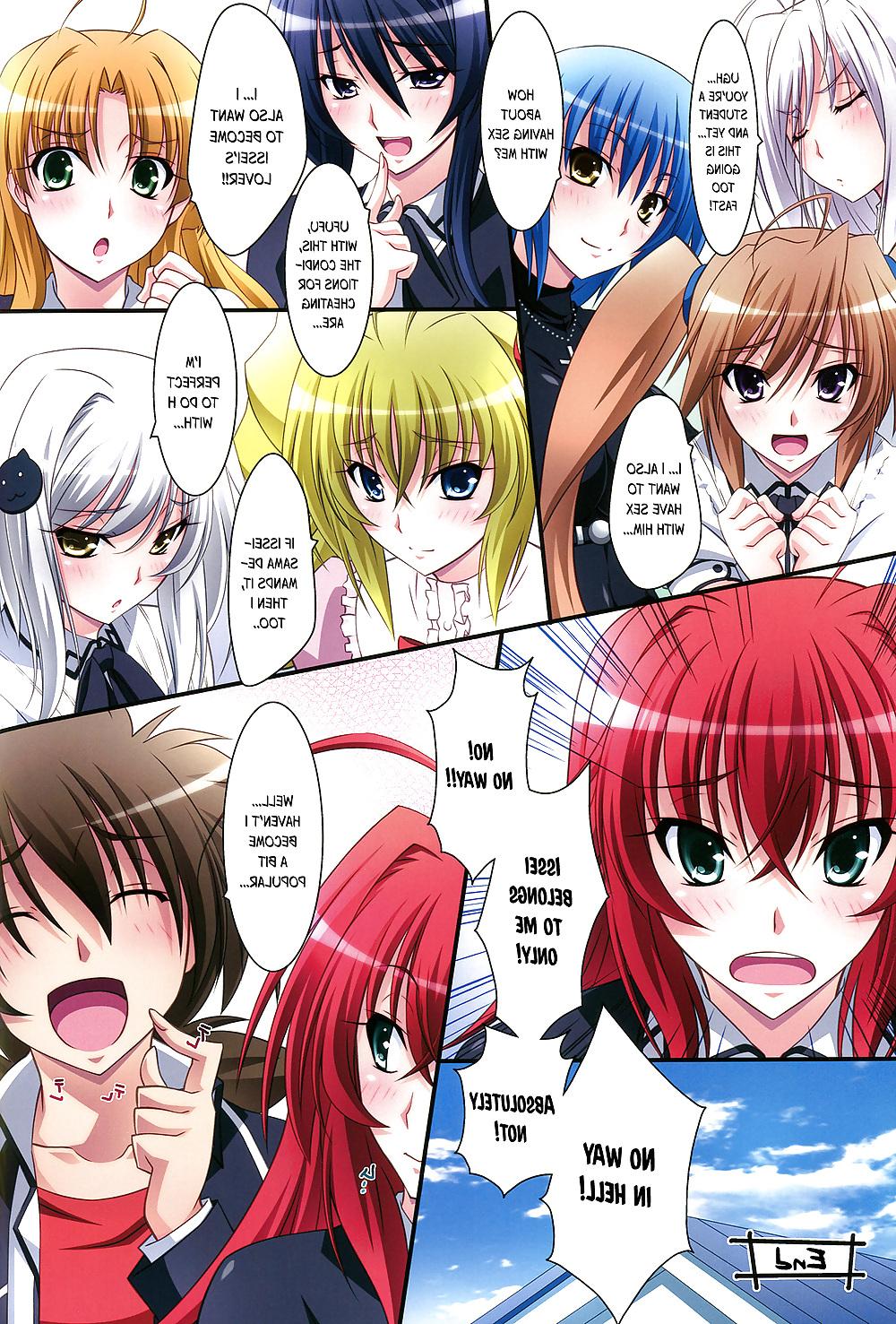 25P Scarlet Princess I love Rias! (High School DxD)
