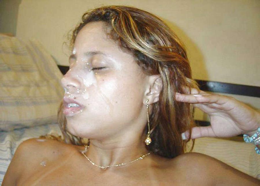 6P Her face my Cum