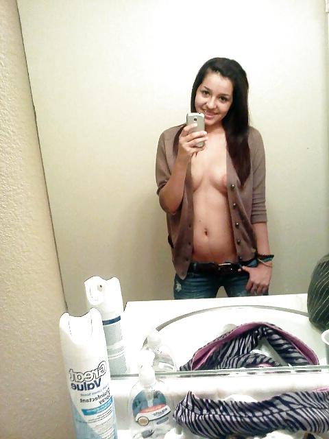 25P Cute Amateurs with braces 