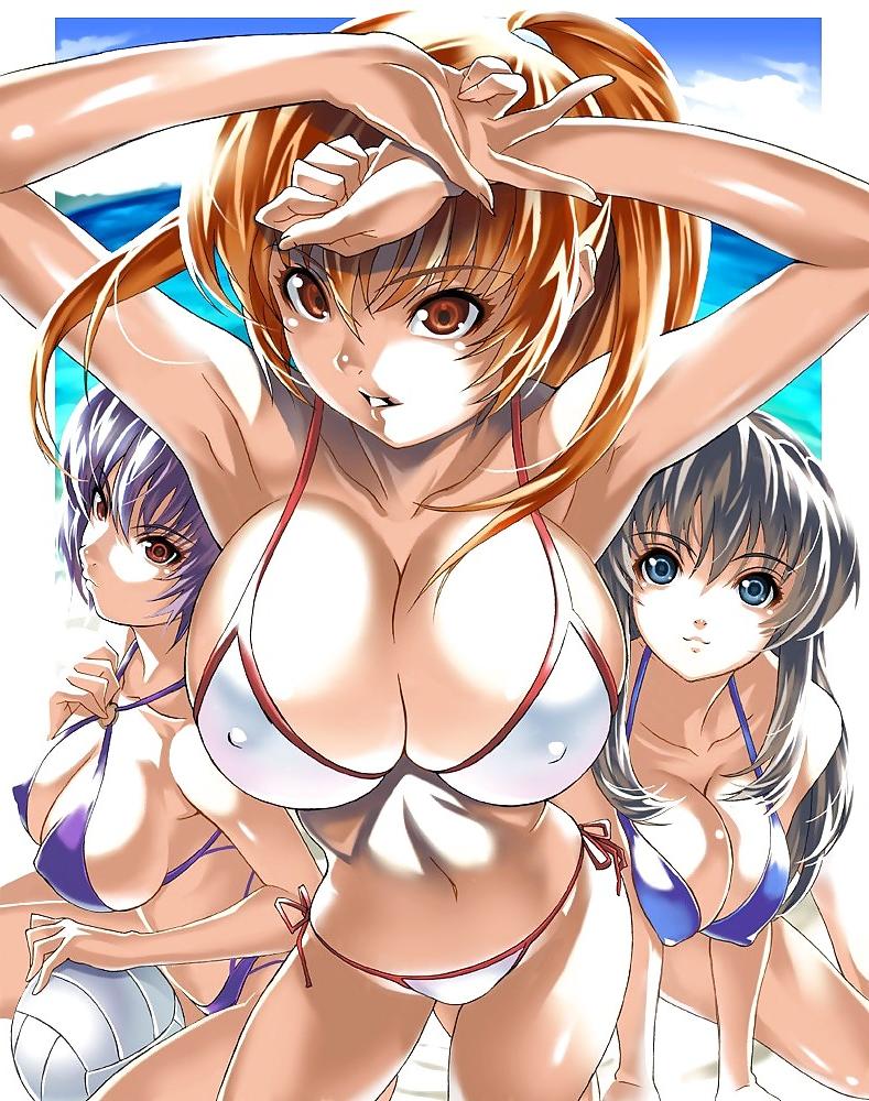 25P String Bikini Anime