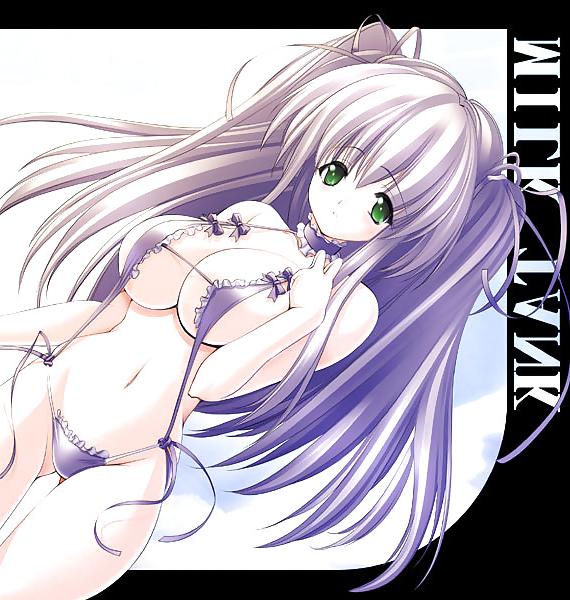 25P String Bikini Anime