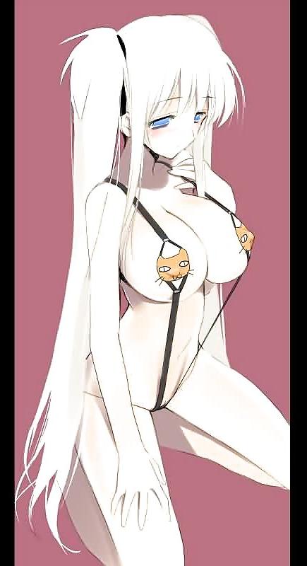 25P String Bikini Anime