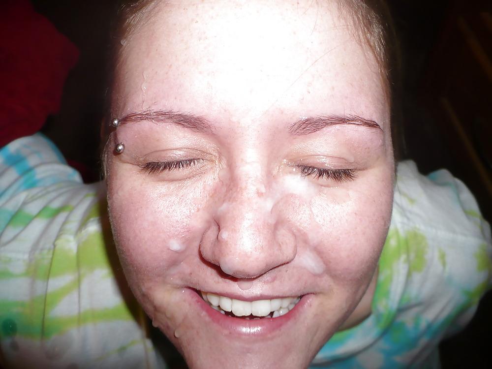 12P Cum on my wifes face