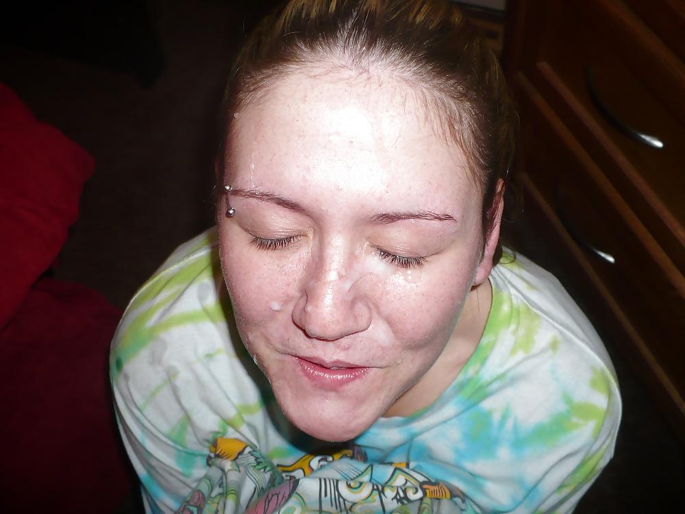 12P Cum on my wifes face