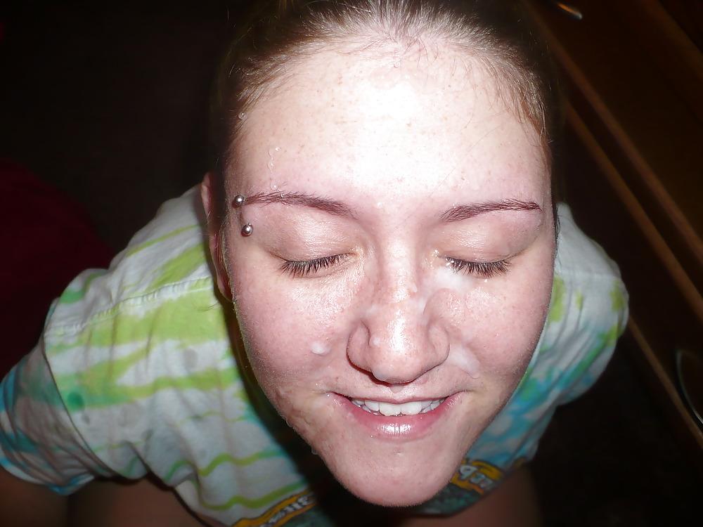12P Cum on my wifes face