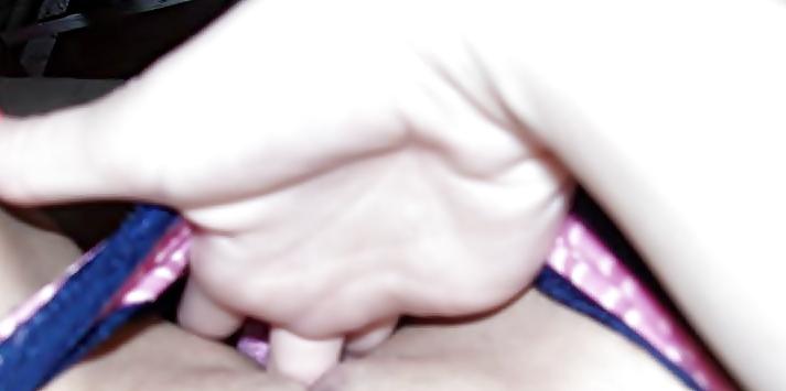4P Playing in pretty panties