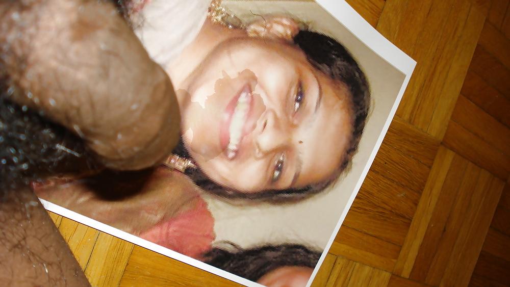 9P Cum on aruthra's face
