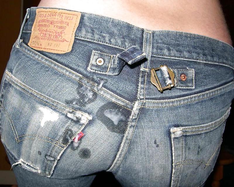 15P Cum on clothes