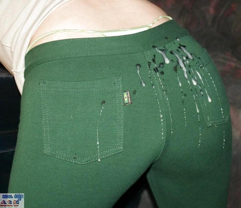 15P Cum on clothes