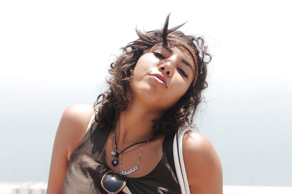 14P Oumayma Morocco Girl Cum On Her