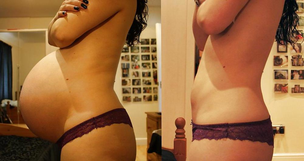 22P Before and After - Pregnant