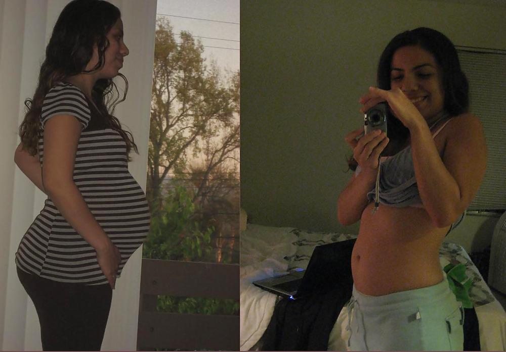 22P Before and After - Pregnant