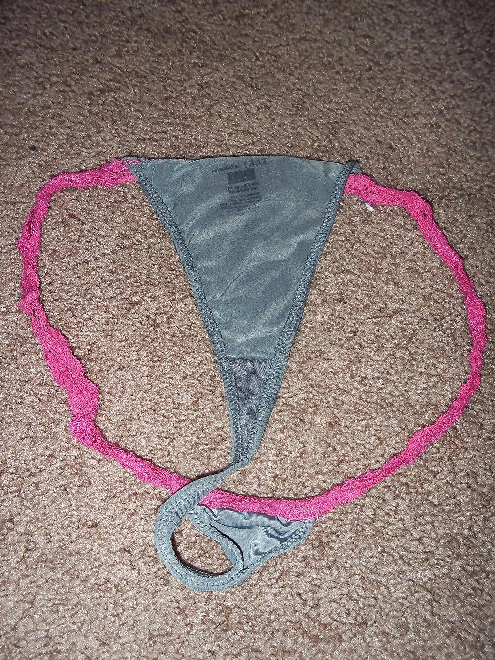 5P Cum on stolen thong