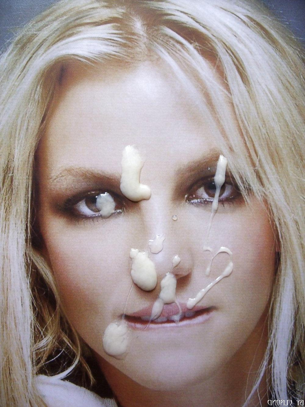 25P Cum on Britney Spears (early work)