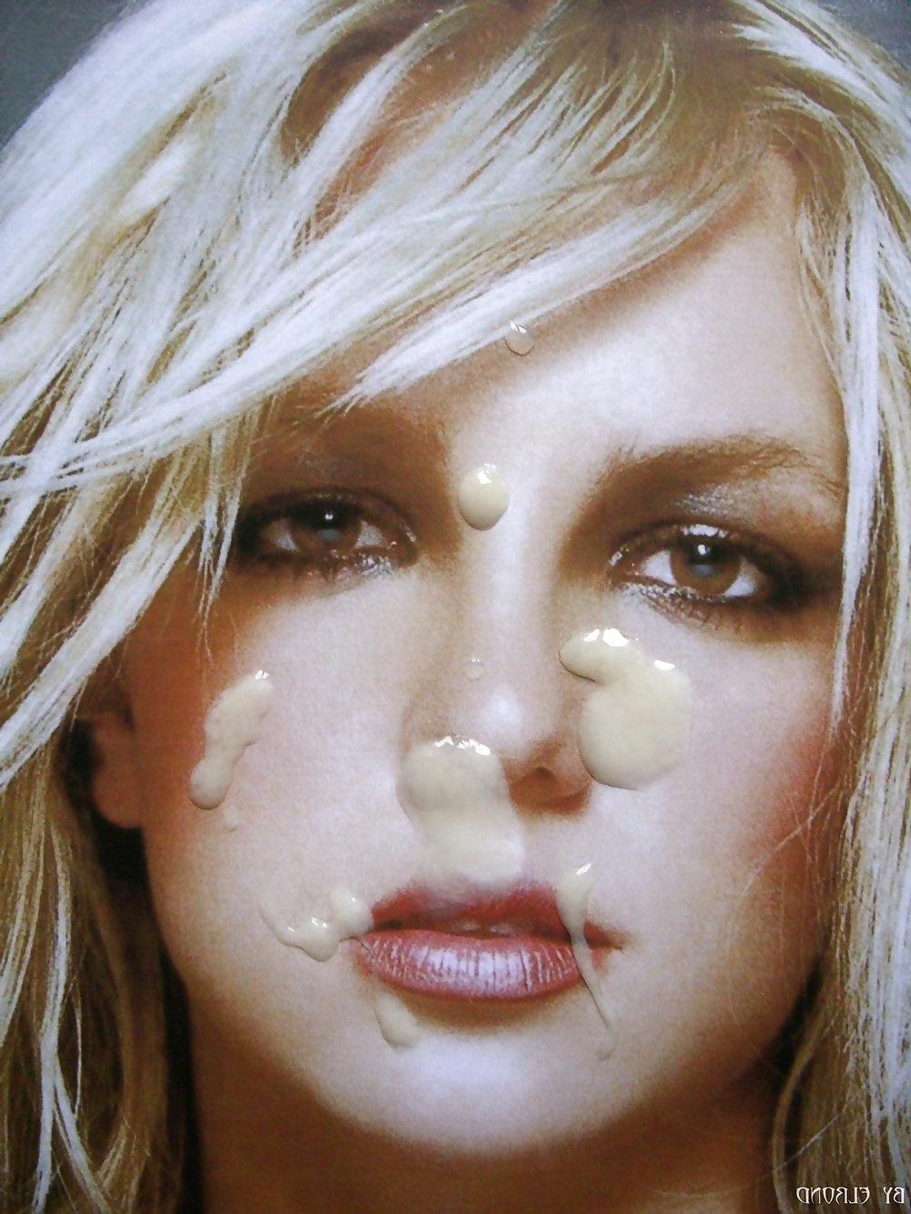 25P Cum on Britney Spears (early work)