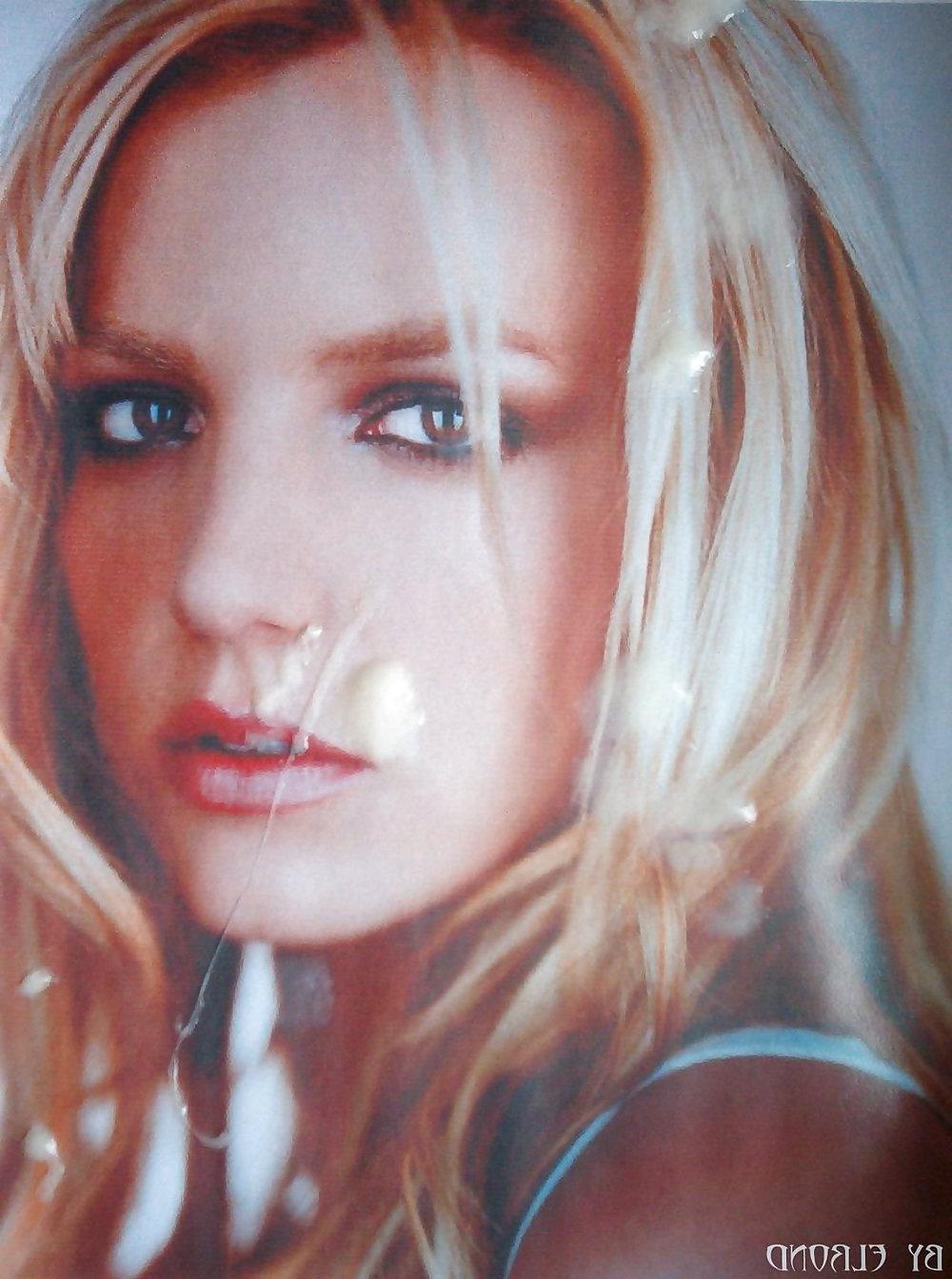 25P Cum on Britney Spears (early work)