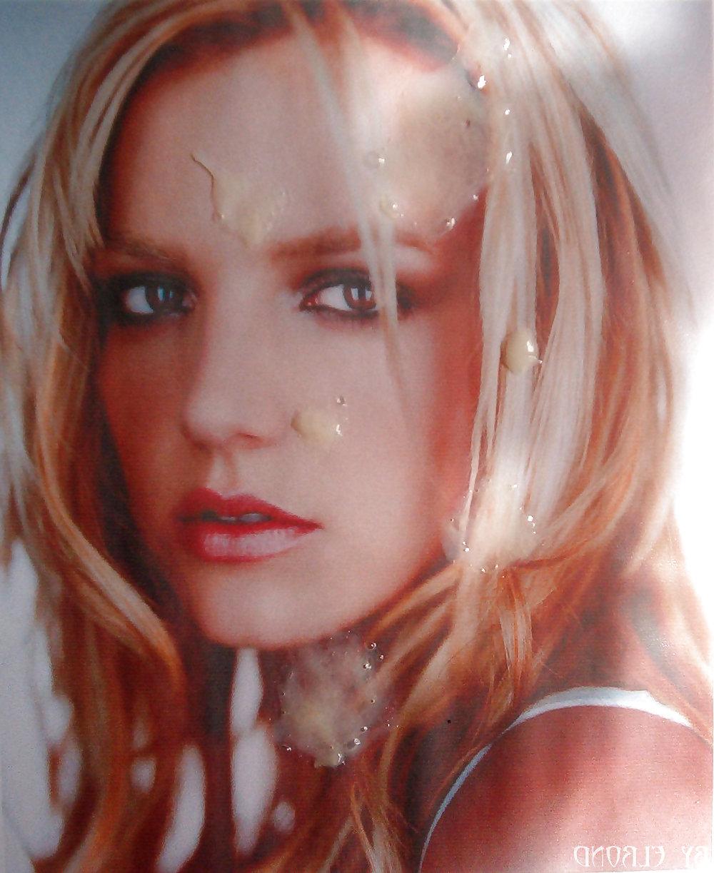 25P Cum on Britney Spears (early work)