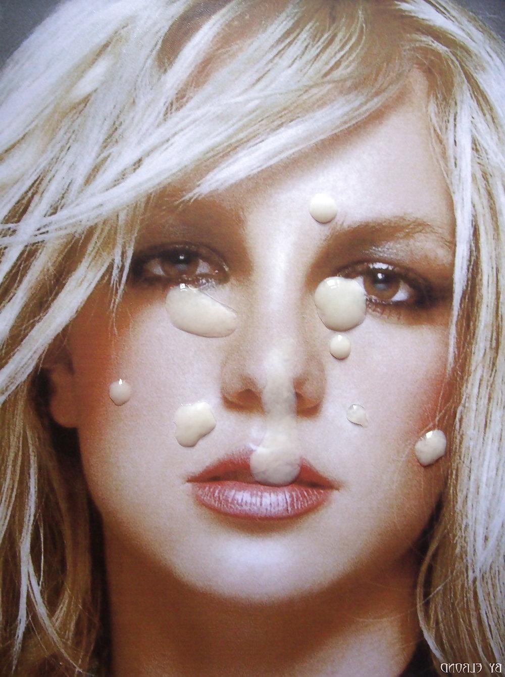 25P Cum on Britney Spears (early work)